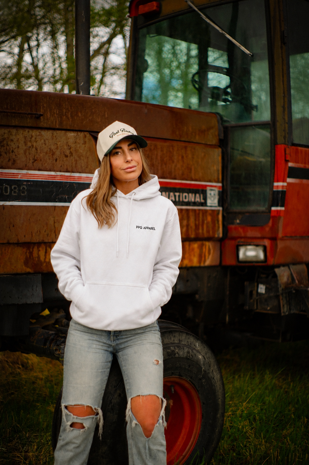 Classic White Hoodie